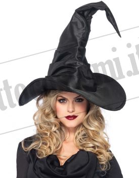 Cappello grande da strega LARGE RUCHED WITCH